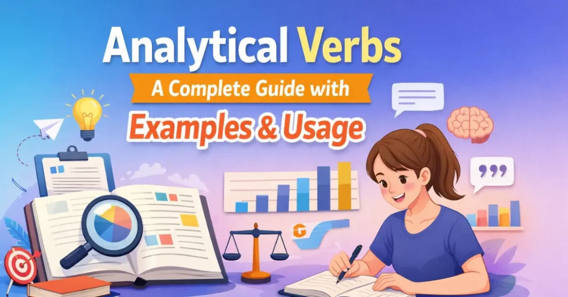 analytical verbs
