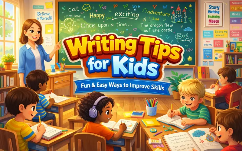 why Writing skills matter for kids
