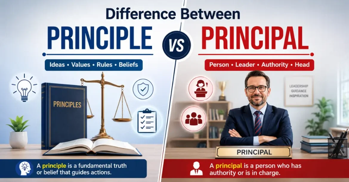 difference between principle vs principal