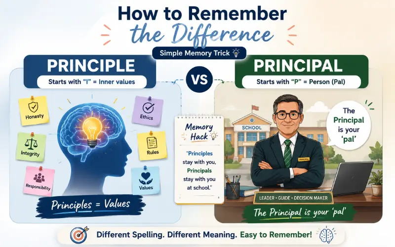 how to remember the diffrence 
