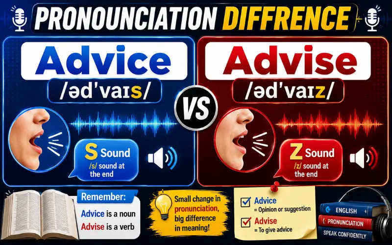 pronounciation diffrence
