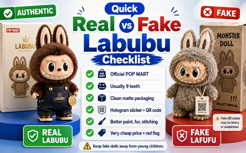 real vs fake labubu checklist