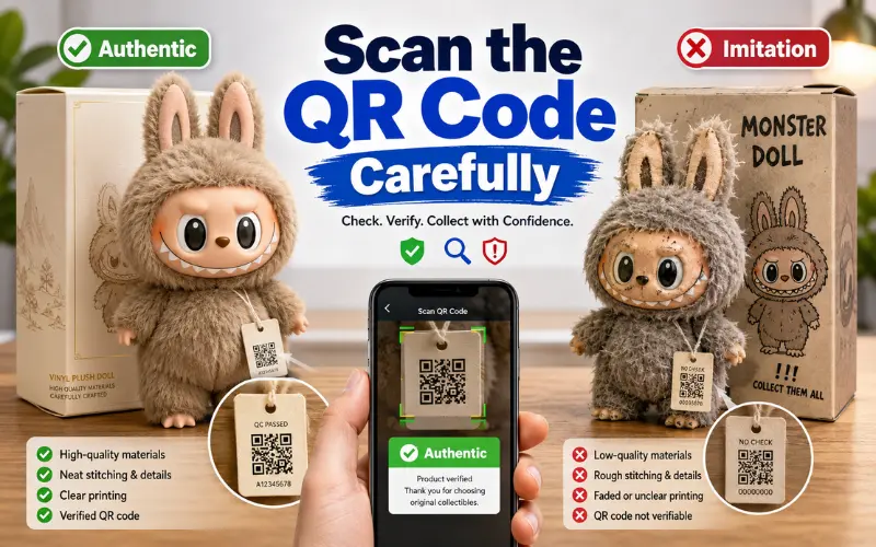 scan the qr code carefully