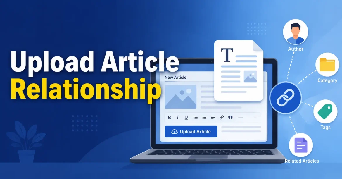 upload article relationship