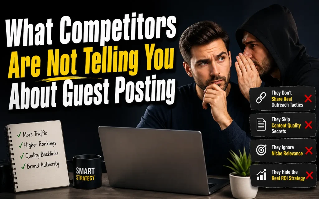 what competitors are not telling you about guest posting
