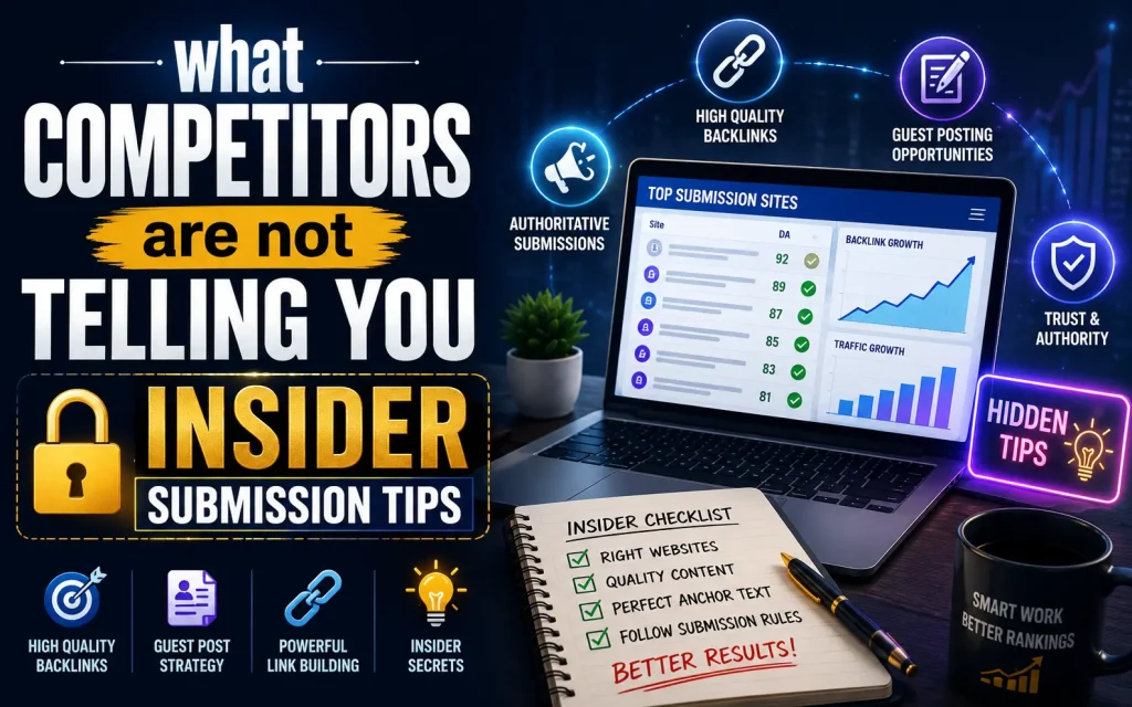 what competitors are not telling you insider submission tips