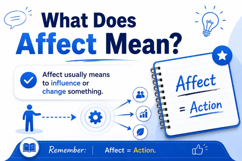 what does affect mean
