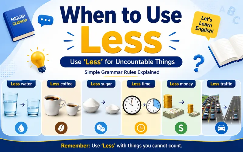when to use less