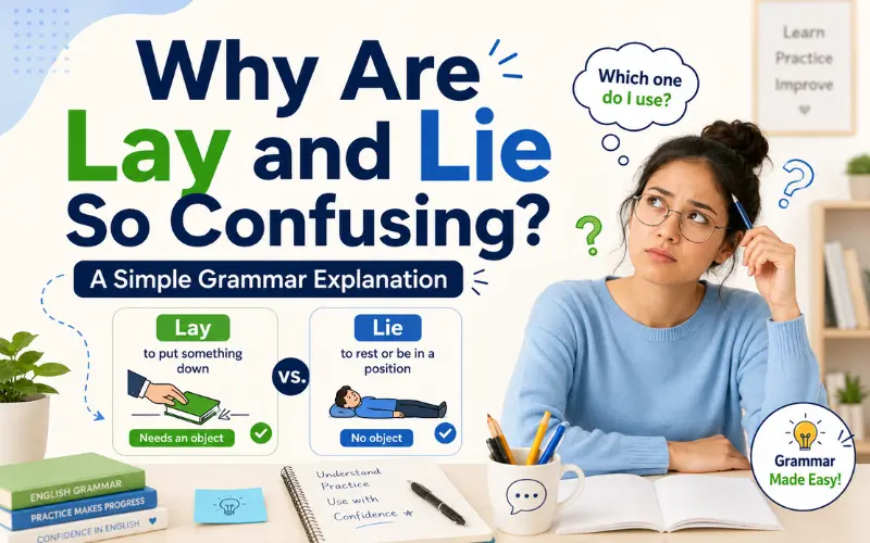 why are lay and lie so confusing