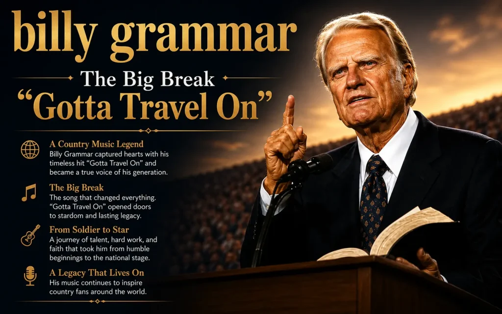 billy grammar the big break gotta travel on