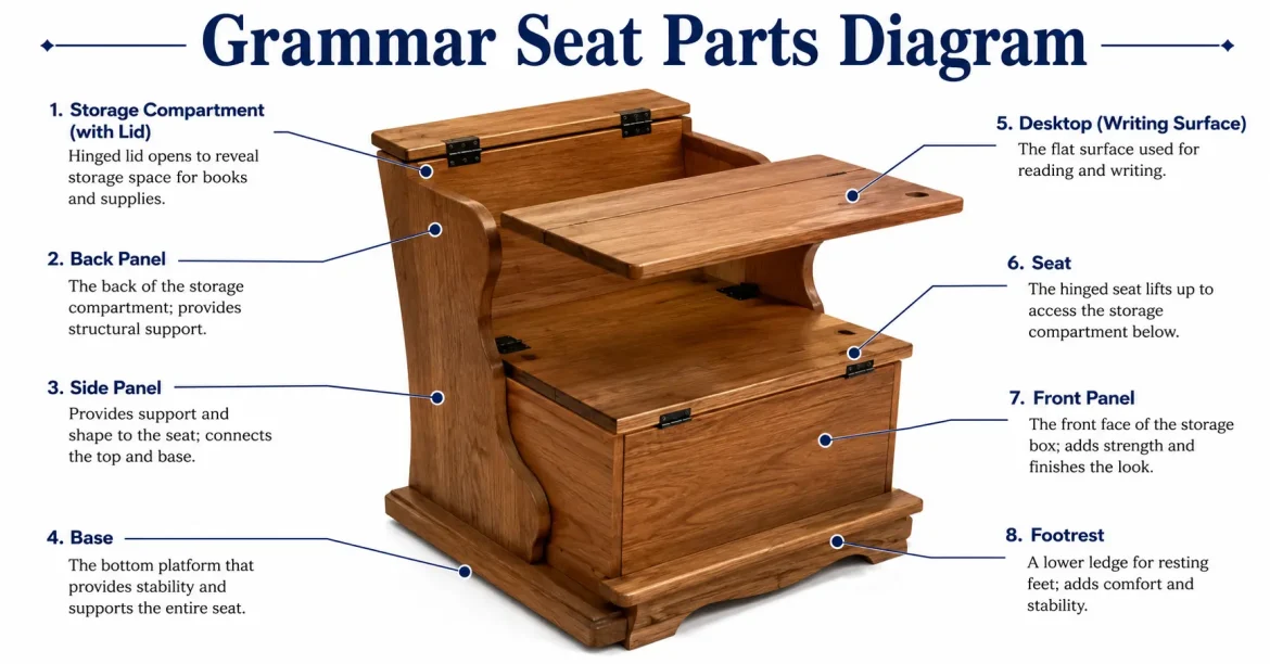 grammer seat parts diagram